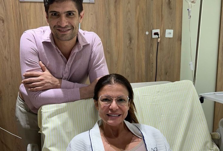 Cirurgia revela que prótese mamária de Analice Nicolau escondia um cisto