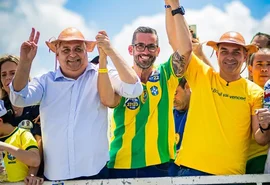 Leonardo Dias visita municípios de Alagoas ao lado de Alfredo Gaspar, neste sábado (19)