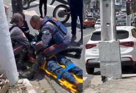 Ciclista atropelado no Poço segue em estado grave na UTI do HGE