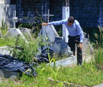 Defensoria Pública aponta irregularidades e atraso em obra de cemitério em Maceió
