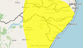 Inmet divulga alerta de vendaval para municípios de Alagoas