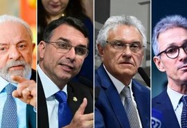 O que pensam Lula, Flávio Bolsonaro, Caiado e Zema sobre Pix, facções e escala 6x1