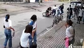Ciclista de 64 anos é atingido por moto e fica ferido em Rio Largo
