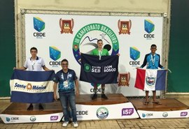 Estudante do Cepa conquista bronze histórico para natação alagoana