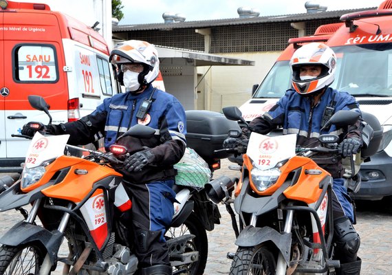 Samu terá atendimento especial para alta estação com motolâncias e Serviço Aeromédico