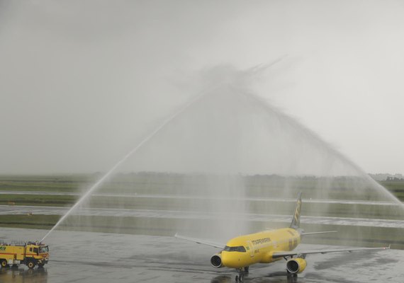 Desenvolvimento econômico: Nova companhia aérea começa a operar em Alagoas