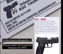 Rifa de arma de fogo é anunciada para bancar formatura do curso de formação  da Polícia Penal de AL, Alagoas