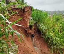 Deslizamento de terra 'expulsa' famílias de suas casas, em Bebedouro