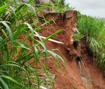 Deslizamento de terra 'expulsa' famílias de suas casas, em Bebedouro