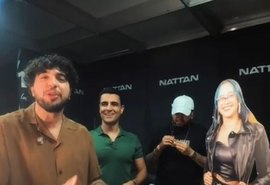 Nattan reafirma promessa à alagoana do BBB 26 e diz que cantará em seu casamento
