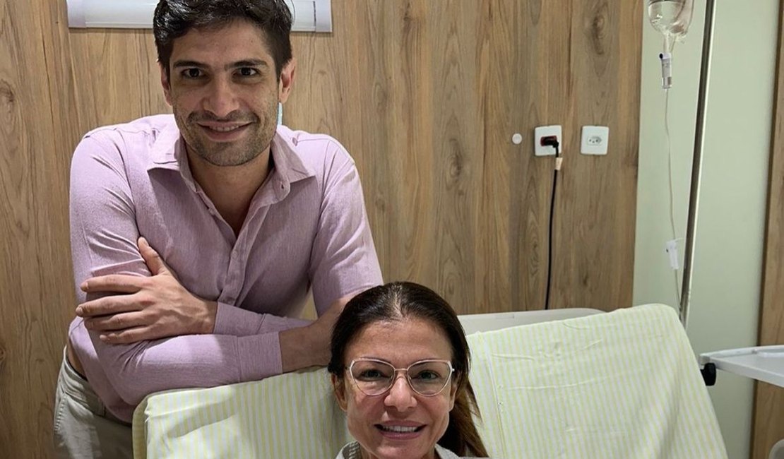 Cirurgia revela que prótese mamária de Analice Nicolau escondia um cisto