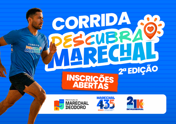 Corrida Descubra Marechal chega a sua 2ª edição com percursos de 3km e 6km; inscreva-se!