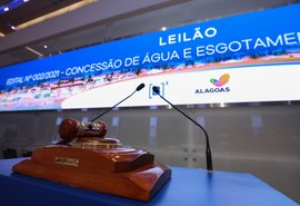 Governo de Alagoas anuncia que leilões do saneamento garantem R$ 9 bilhões para o estado