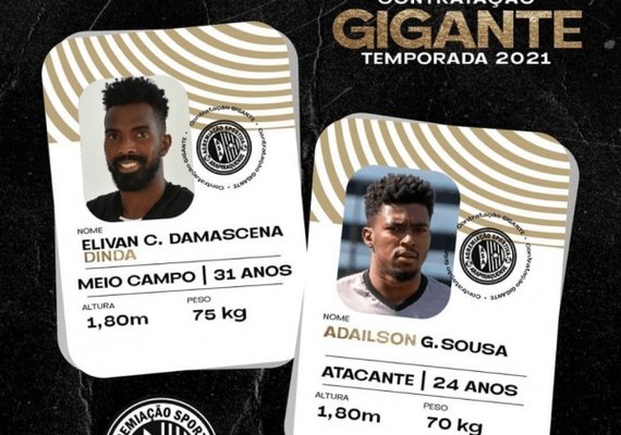 ASA chama mais dois jogadores para temporada 2021