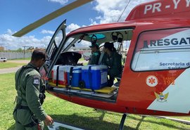 Número de atendimentos do Samu Aeromédico cresce 53% em Alagoas
