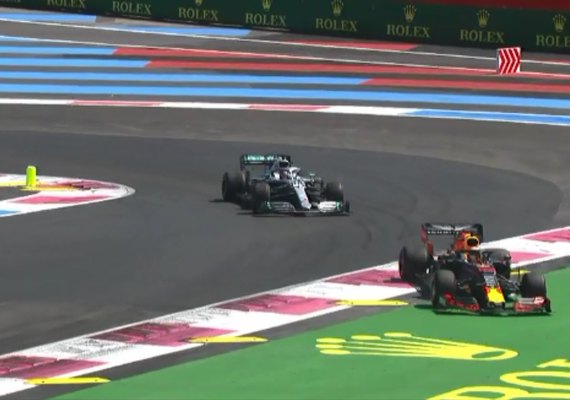 Lewis Hamilton escapa de punição por incidente com Max Verstappen em Paul Ricard