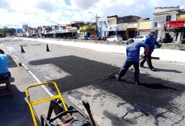 Operação tapa-buraco realiza ações em seis bairros de Maceió