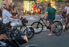 Jovem morre após caminhão atingir bicicleta no Trapiche da Barra