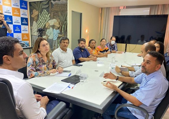 Unicafes/AL participa de reunião com o prefeito de Maceió JHC