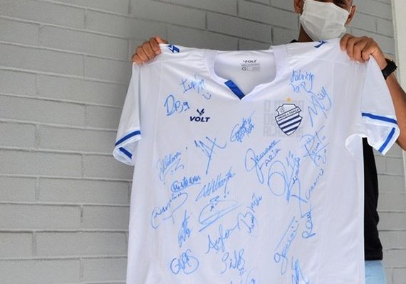 Campanha Torcedor Bom: Hemoal sorteará camisa oficial do CSA autografada
