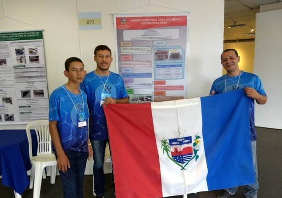 Projeto de robótica de alunos alagoanos é exposto em feira internacional