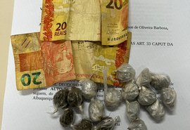 PC estoura ‘boca de fumo’ e prende suspeito de envolvimento com o tráfico em Marechal Deodoro