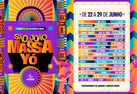 Shows do São João Massayó 2026 serão transmitidos via YouTube