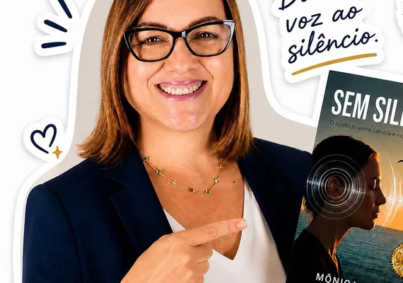 Professora do Cesmac alcança status de best-seller com livro sobre zumbido