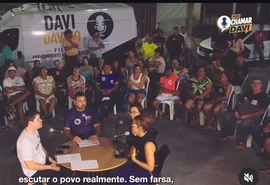 Davi dá largada na pré-campanha com discurso leve e foco no público jovem