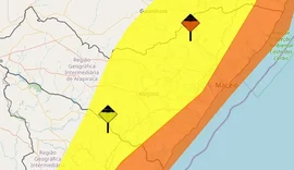 Previsão é de chuvas e ventos fortes nesta segunda (1º), aponta Inmet