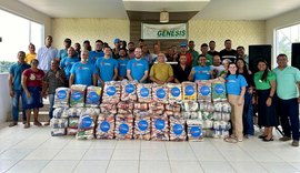 Com foco na interiorização, Alagoas Sem Fome doa uma tonelada de alimentos em Campo Alegre