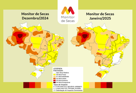 ANA aponta seca mais branda em Alagoas em fevereiro; área atingida pelo fenômeno caiu 10%