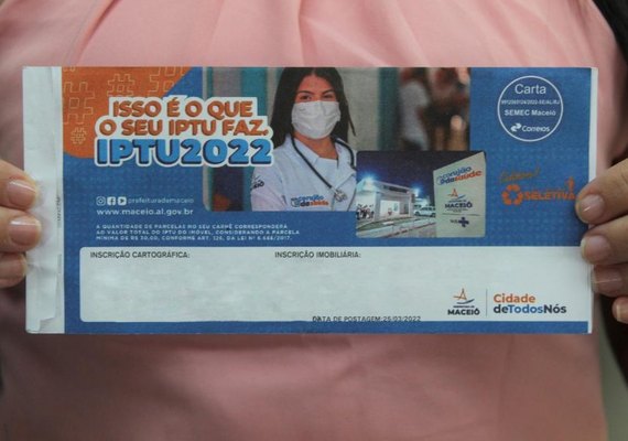 Desconto de 10% no IPTU 2022 vence na sexta-feira (29)