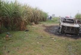 Vítima carbonizada em caminhonete era agiota; suspeito teria dívidas com ele, diz polícia