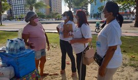 Assistência Social orientará ambulantes da orla de Maceió sobre combate ao trabalho infantil