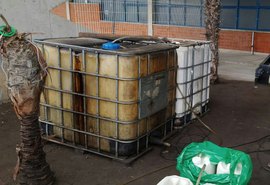 Polícia prende acusados de furtar óleo diesel de central de triagem da Covid do Ginásio do Sesi