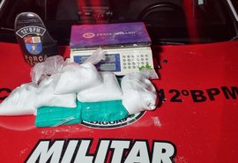 Ação integrada entre SSP, PM e MP apreende 7,5kg de cocaína em Maceió