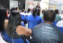 MPT/AL reforça ações de prevenção e combate ao tráfico de pessoas no Aeroporto Zumbi dos Palmares e na Rodoviária de Maceió