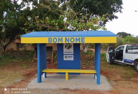 Prefeitura instala abrigos de ônibus em concreto na zona rural de Arapiraca