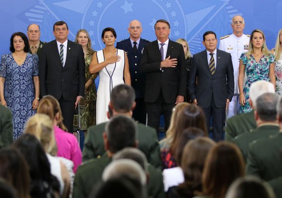 Em evento, presidente destaca papel das Forças Armadas