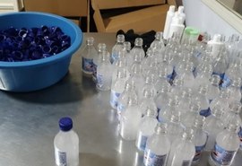 Polícia Civil fecha fábrica clandestina de álcool em gel no Agreste de AL