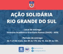 Apoio ao Rio Grande do Sul: PM-AL convoca tropa para ação solidária