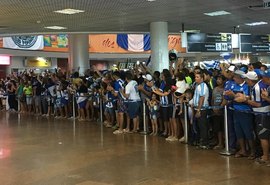 CSA desembarca em Alagoas com festa da torcida