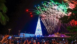 Confira fotos da abertura do Natal de Maceió