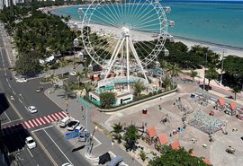 Com investimento de R$ 25 milhões, roda gigante de 45 metros de altura será construída na orla de Maceió