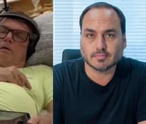 Carlos Bolsonaro divulga vídeo e alerta para agravamento da saúde do pai