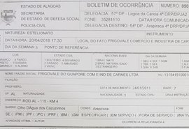 Frigovale denuncia tentativa de golpe de R$ 90 mil