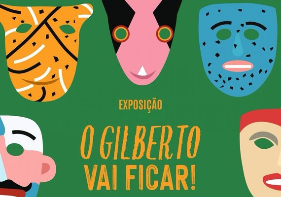 Exposição “O Gilberto Vai Ficar!” celebra tradição das máscaras dos bobos de Porto de Pedras