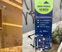 Placa do 'Beco da rapariga' no Jaraguá é substituida e gera críticas nas redes sociais