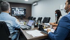 Alexandre Ayres discute aplicação da terceira dose em encontro com o ministro da Saúde Marcelo Queiroga